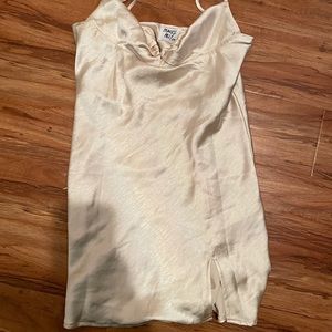 Silk princess polly mini dress